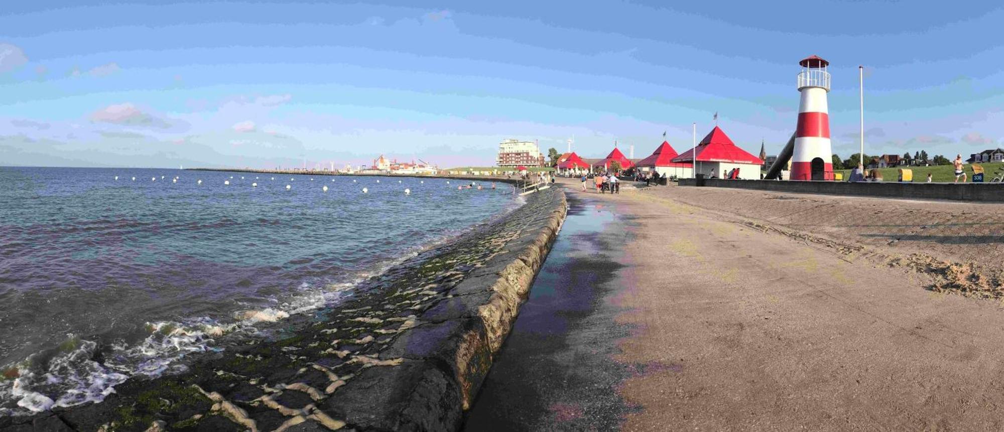 Fewo Gruenstrand Cuxhaven Bagian luar foto